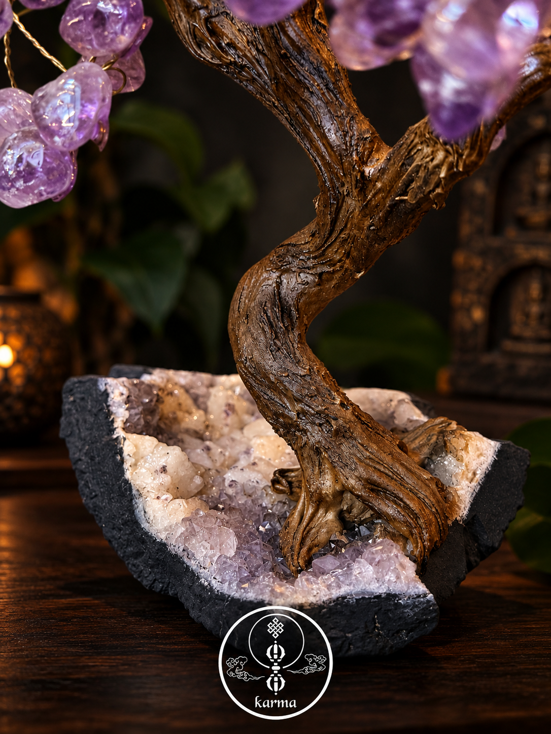 Albero della Vita in Ametista Naturale – Eleganza, Armonia e Spiritualità