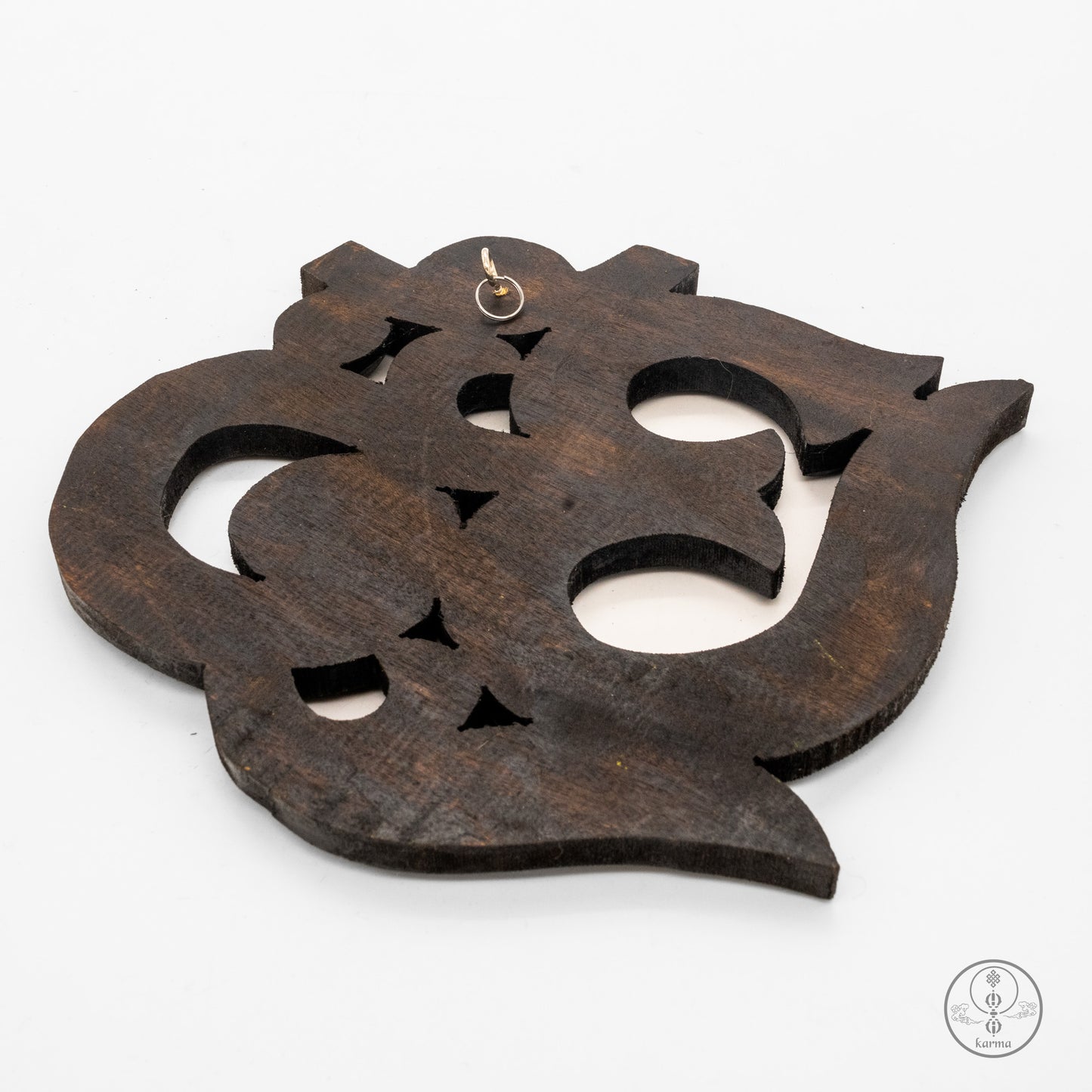 Om in legno (color naturale )