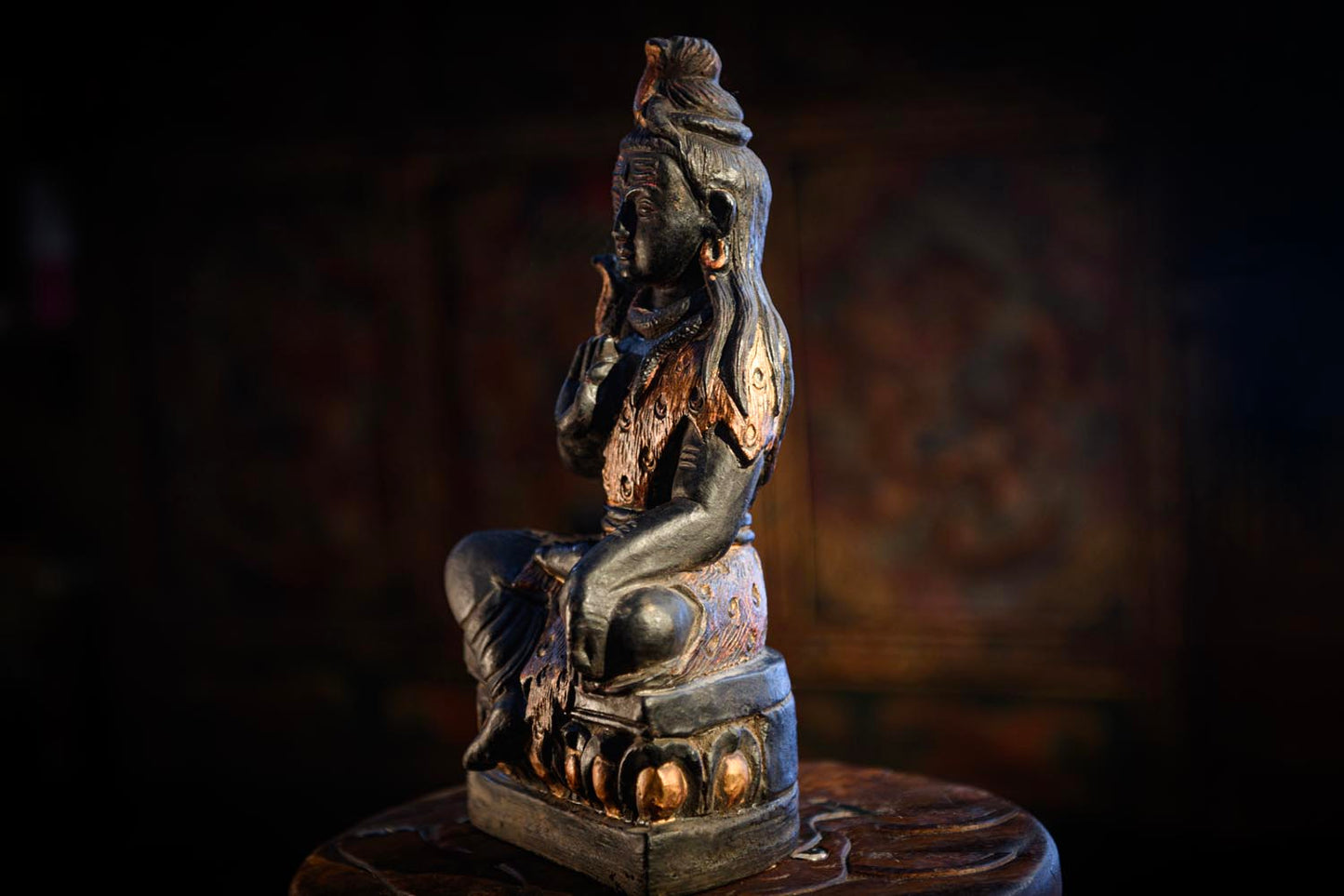 Statua di Shiva in Terracotta