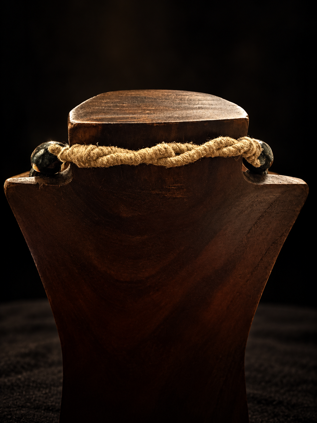 Collana Tibetana in Agata naturale