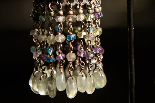 Jhumka d’India — Argento Artigianale e Pietre Preziose
