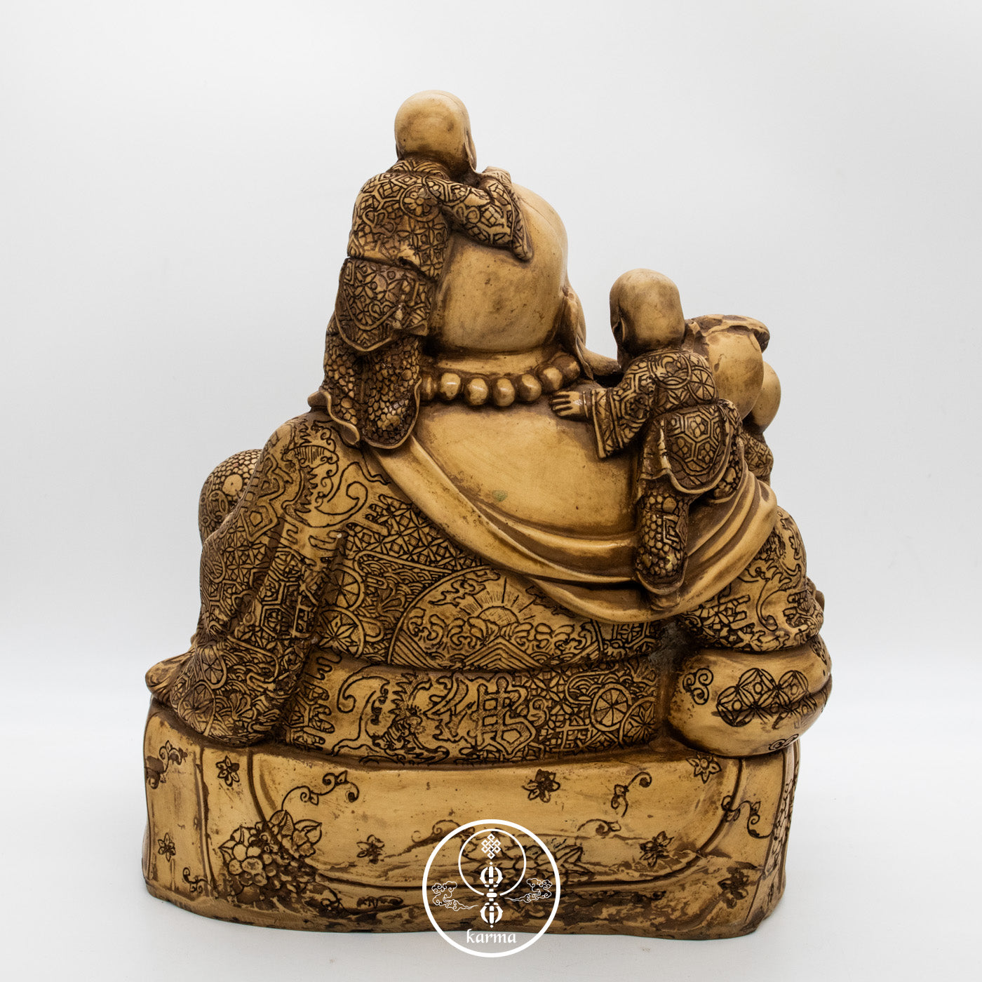 Buddha che ride con i bambini (Laughing Buddha)