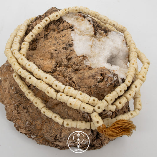 Mala Tantrico in osso di Yak