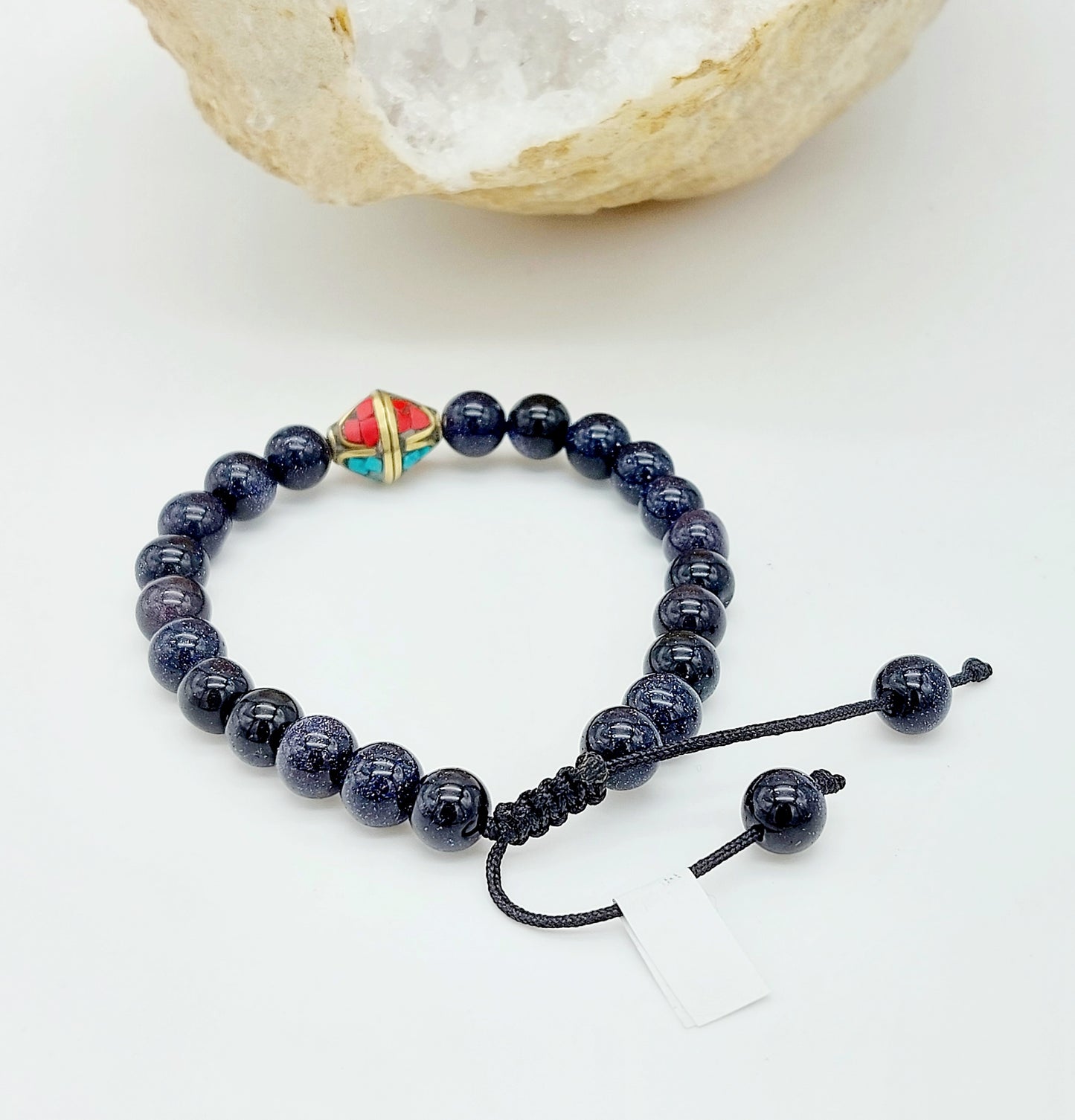 Braccialetto onice nero