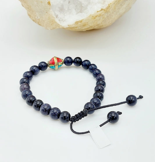 Braccialetto onice nero