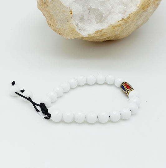 Braccialetto di conchiglia regolabile