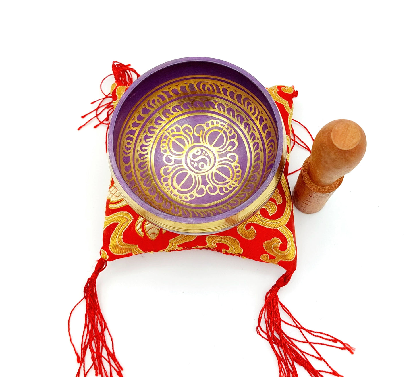 Campana Tibetana piccola colorata