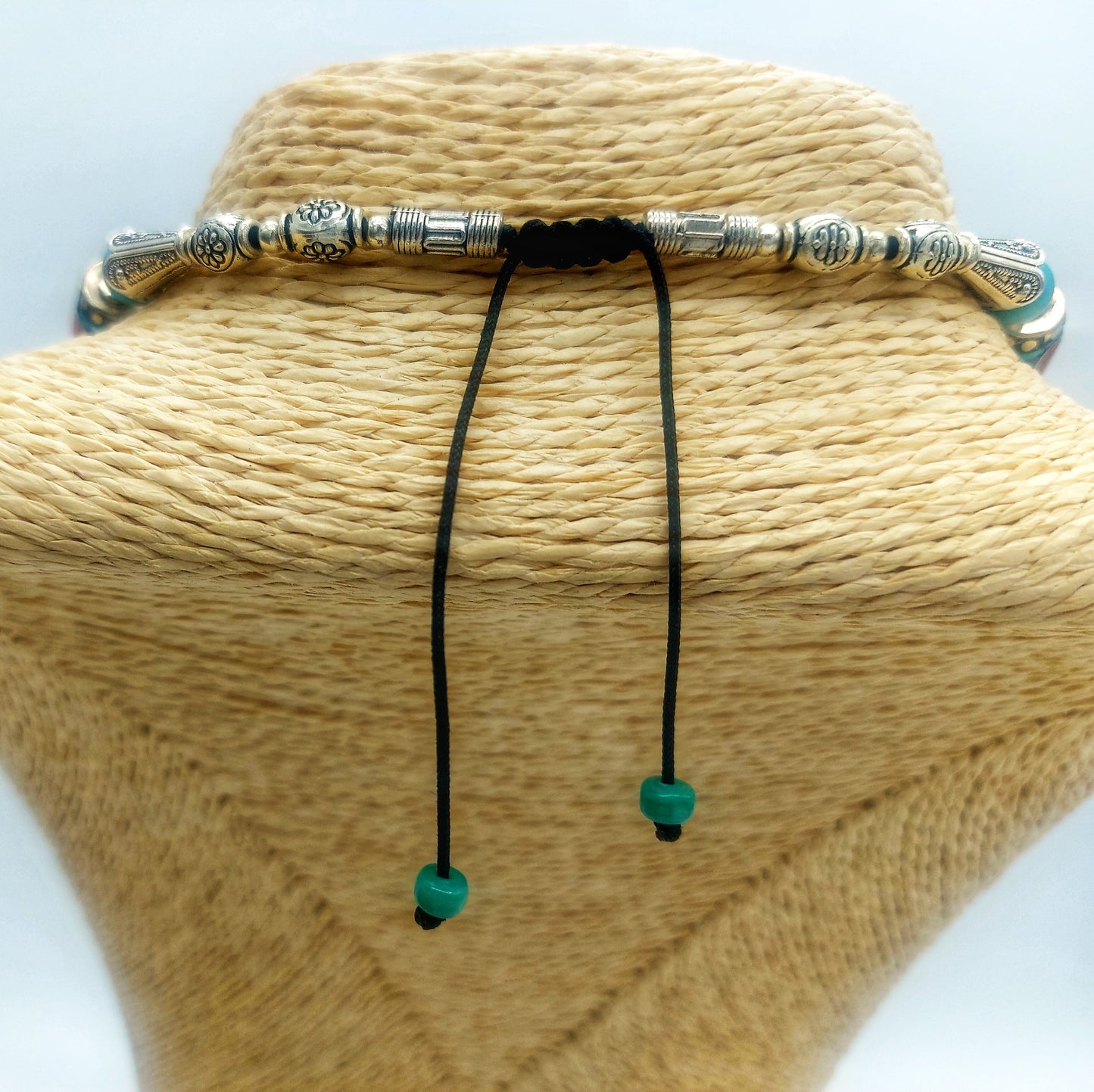 Collana turchese e pasta di corallo