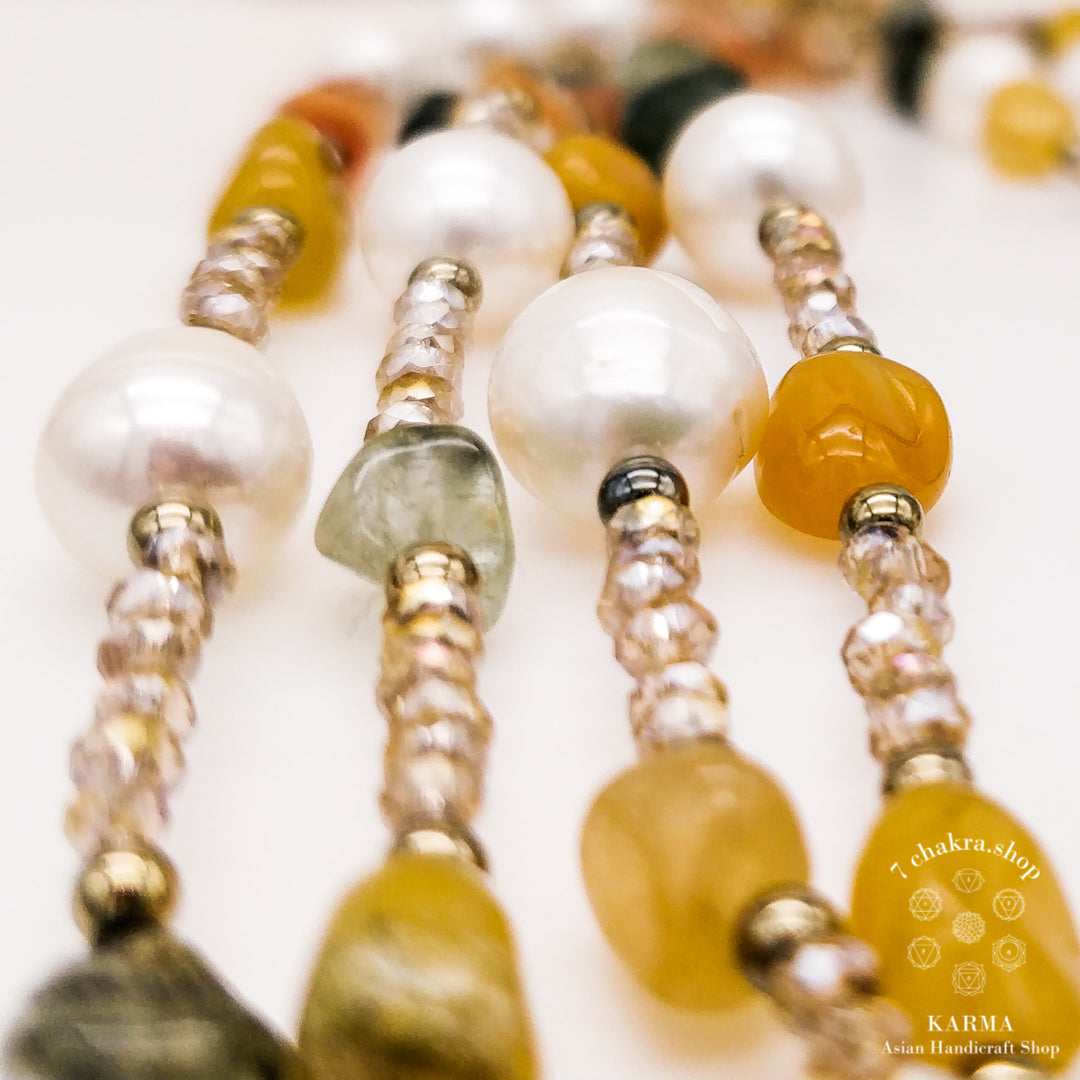 Collana di pietre naturali