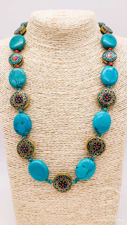 Collana Tibetana fatta a mano