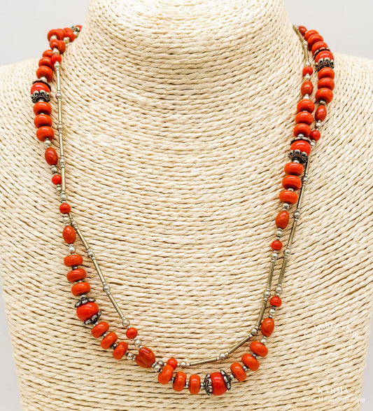 Collana lunga Pasta di Corallo