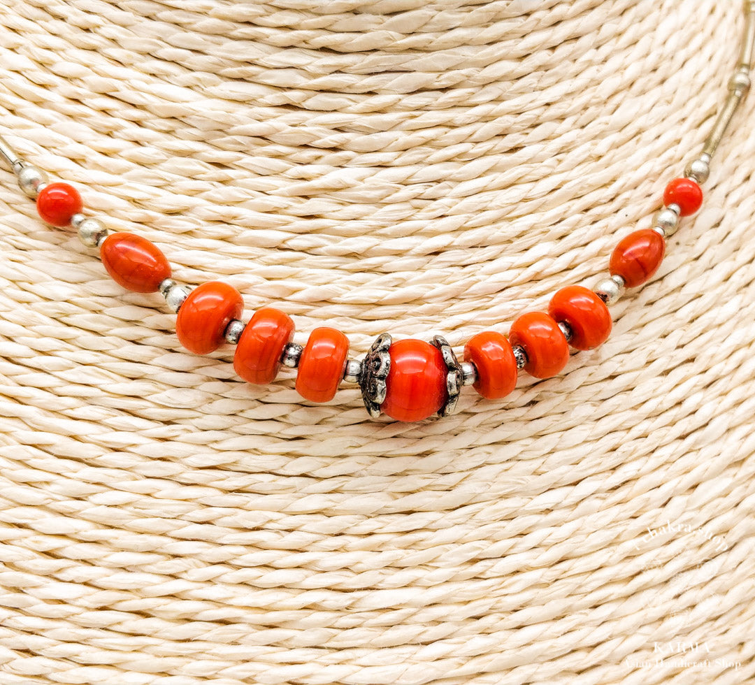 Collana lunga Pasta di Corallo