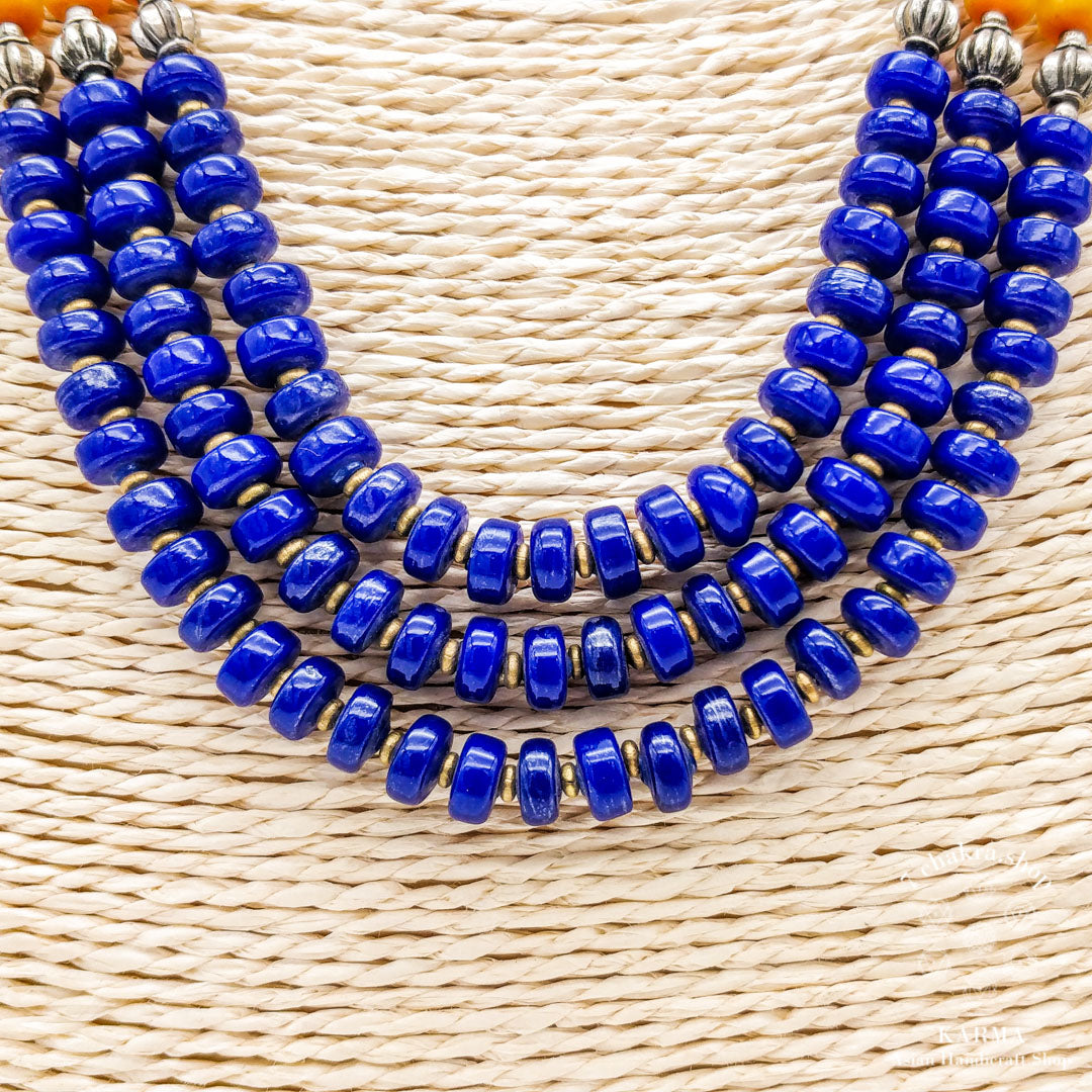 Collana Tibetana di Lapizlazzuli