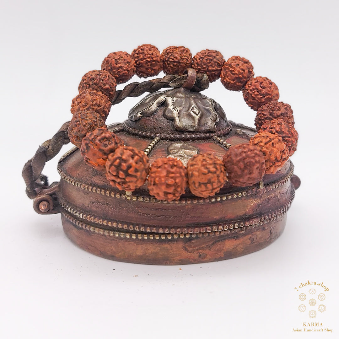 Braccialetto da polso  rudraksha