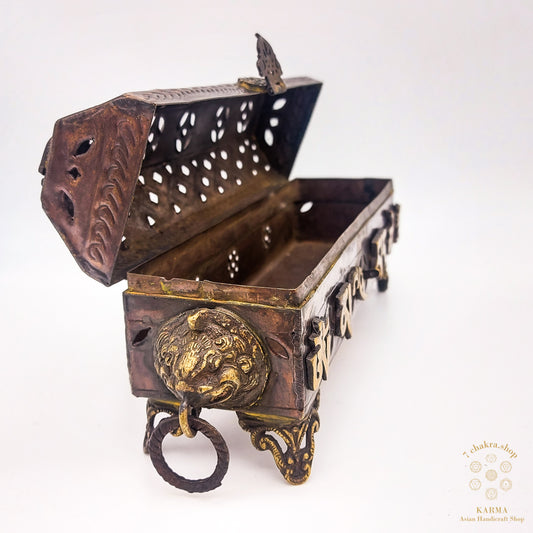 Brucia Incenso Tibetano inciso con mantra OM MANI PADME HUM