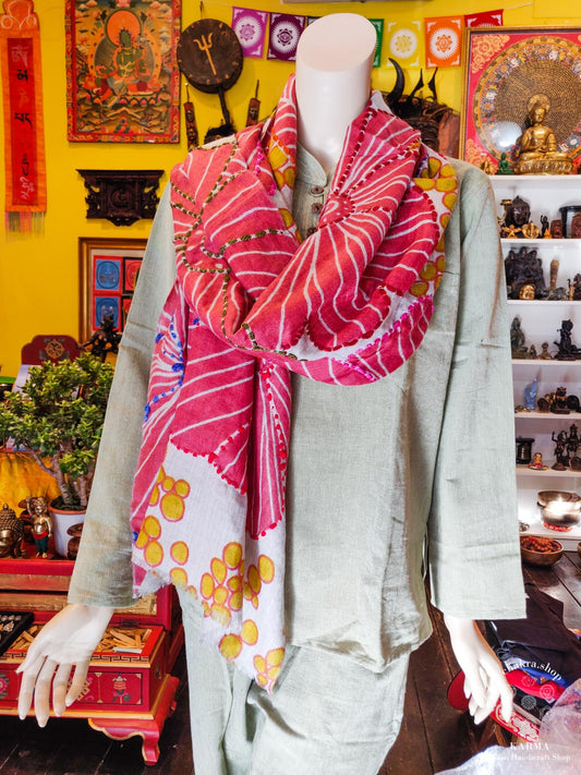 Scialle  Lana Indiano