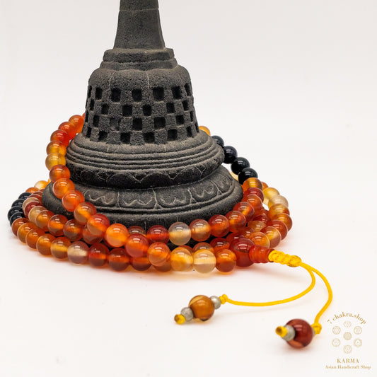 Mala di Agata e onice