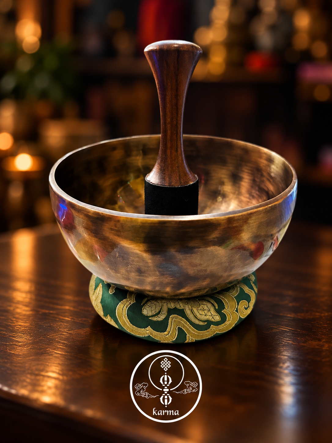 Campana Tibetana Artigianale Sol 193,1 Hz – Chakra del Cuore (Anahata) | Battuta a Mano