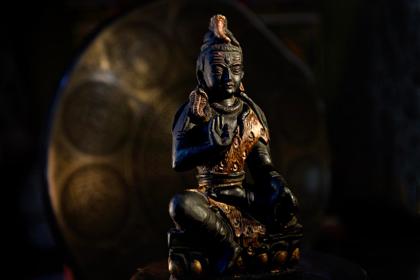 Statua di Shiva in Terracotta