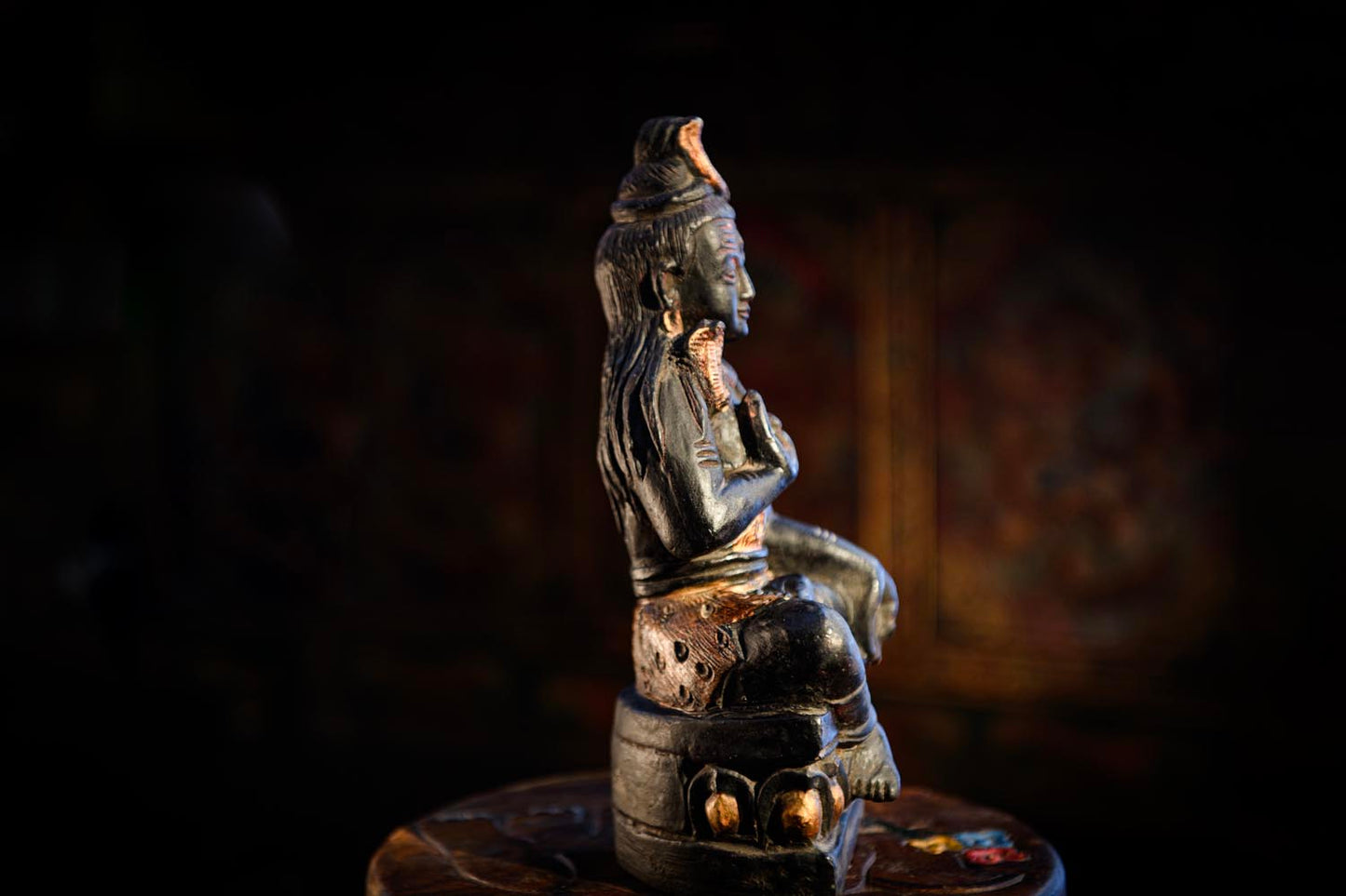 Statua di Shiva in Terracotta