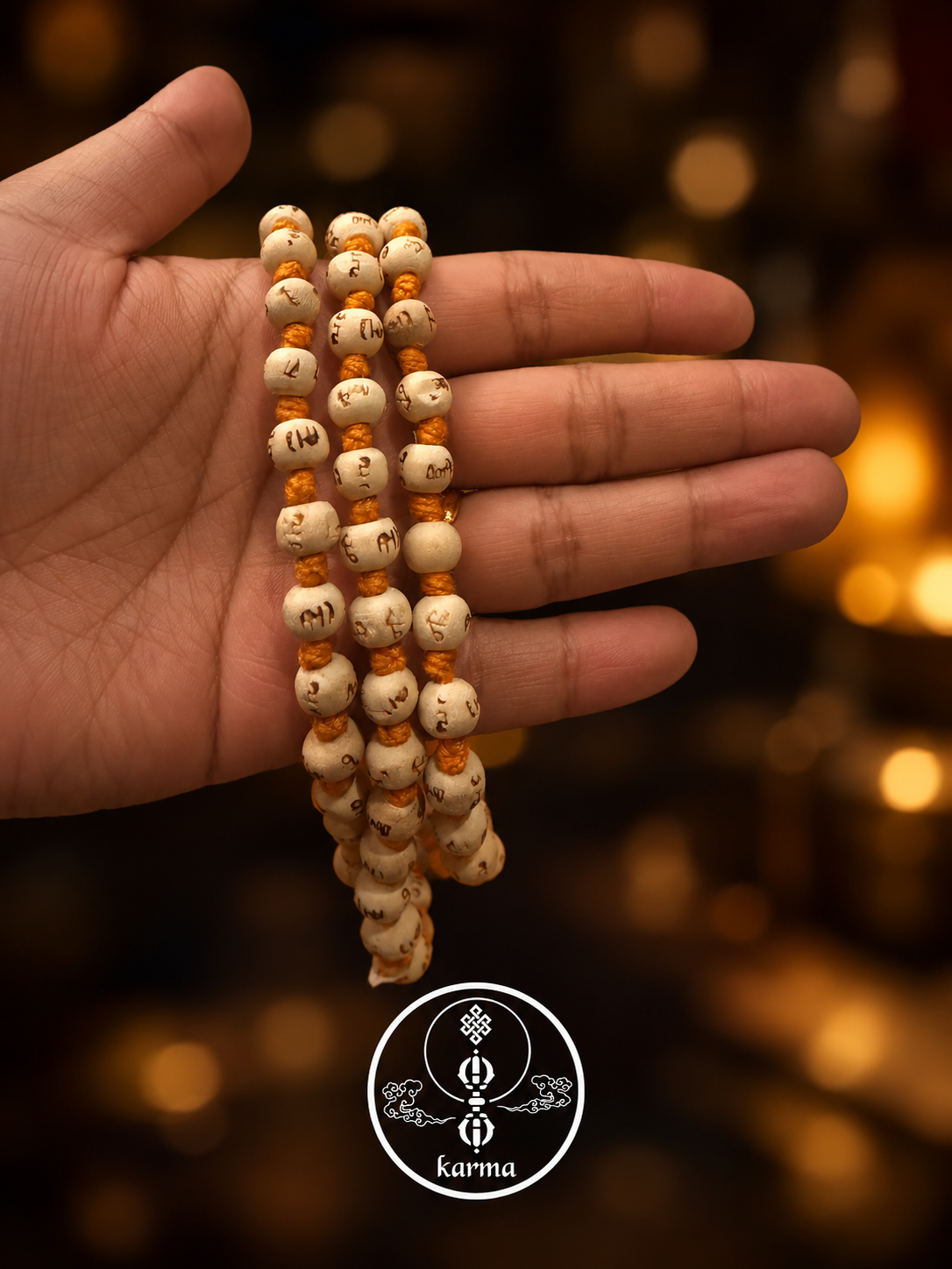 Tulsi Mala – Collana Sacra per Meditazione e Devozione