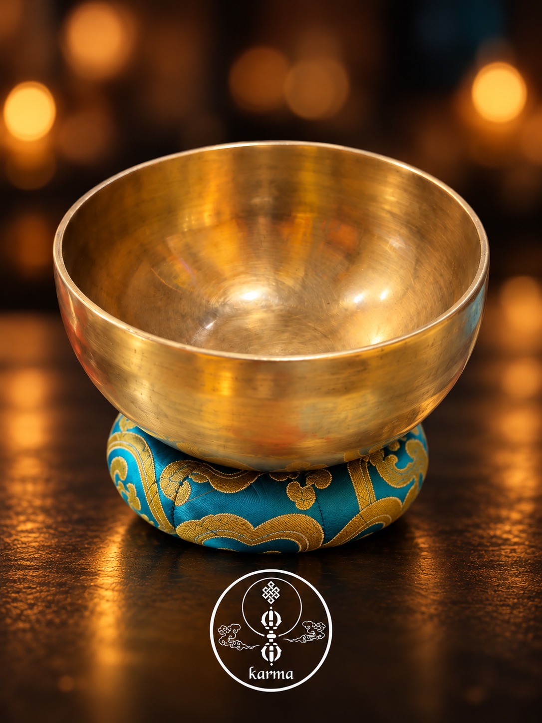 Campana tibetana battuta a mano – Nota F -348 Hz | Meditazione sul chakra del cuore