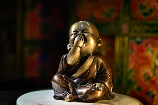 Statua Del Buddha- Non Parlo Del Male