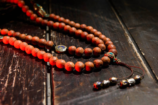 Mala Bodhi Himalayana Lunga 108 Grani – Collana da Meditazione e Preghiera
